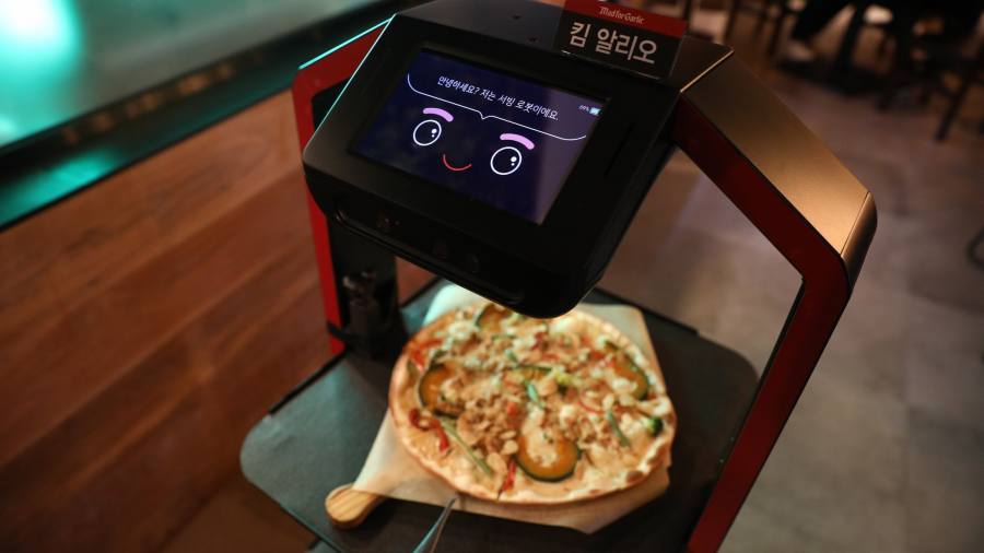 Chinese robot waiters fuel Korean anxiety over labour shortages #chicomnews