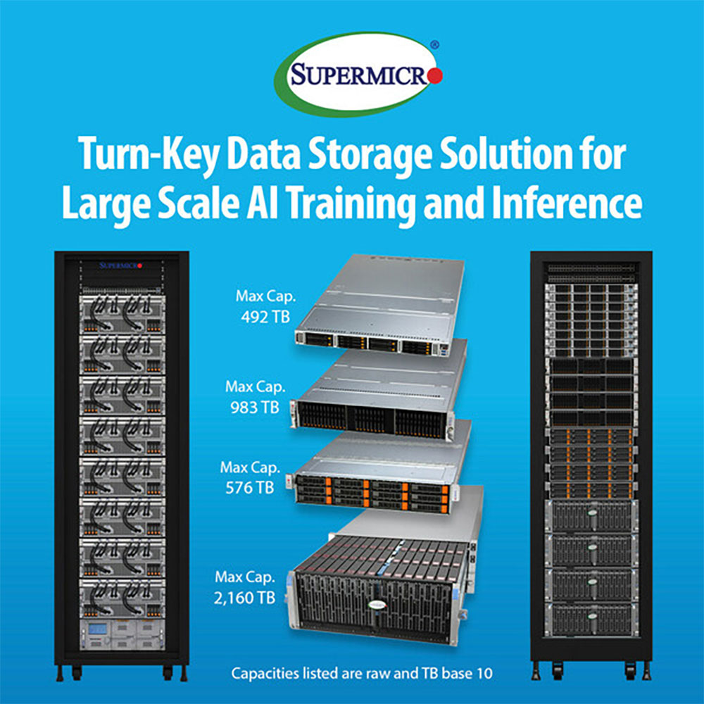 Supermicro Advances AI Training with Cutting-Edge Storage Solutions #chicomnews