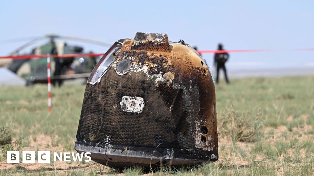 China’s space probe returns with rare Moon rocks #chicomnews