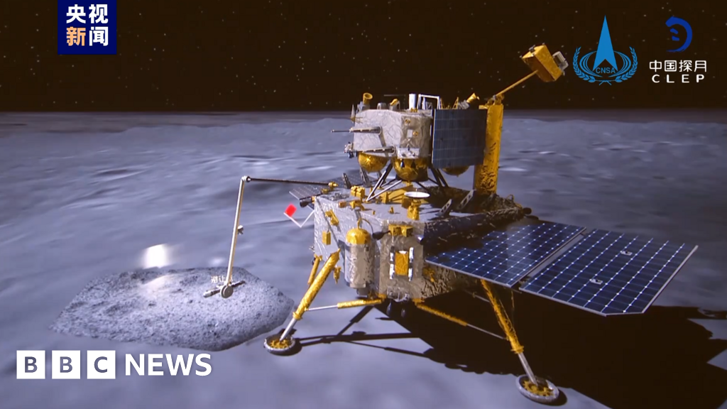 Chang’e-6 far side of the Moon probe begins journey back #chicomnews