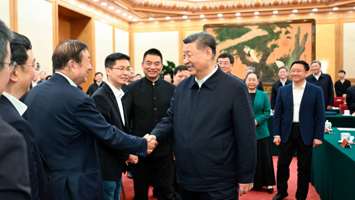 Xi Jinping seizes DeepSeek moment to restore China tech chiefs to spotlight #chicomnews